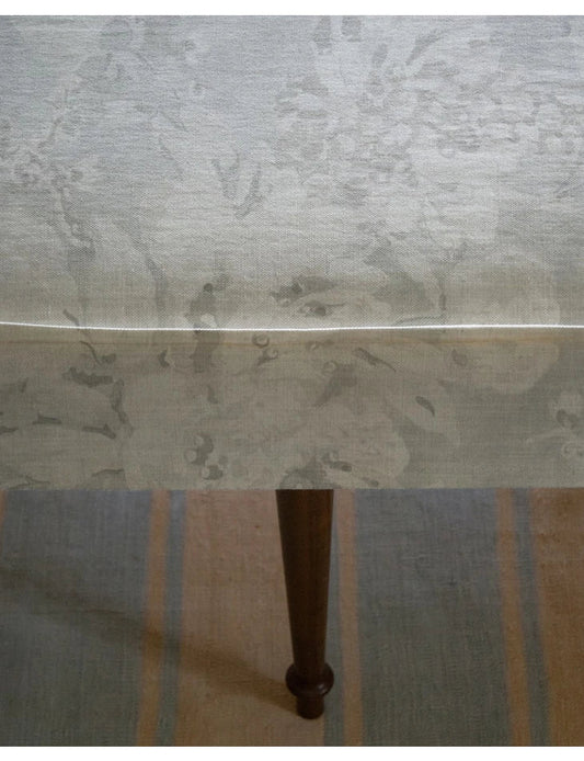 Coco Small Coffee Table Self Piped in Andrew Martin Peony Cloud - Made to Order