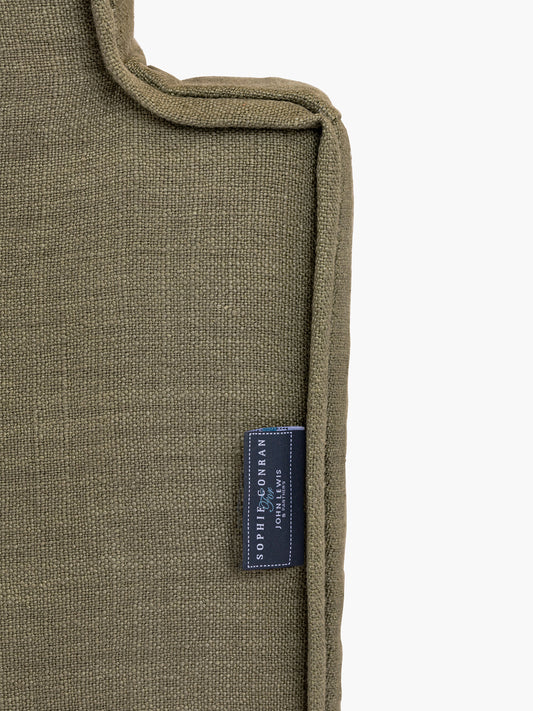 Cocobella 3.5 Seater Sofa Loose Cover in Beatrice Olive