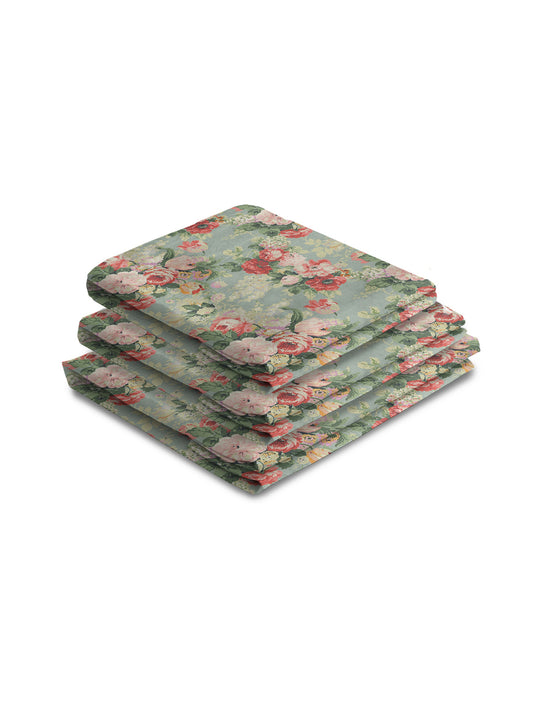 Cocobella Loveseat Cover in English Garden Grey Skies