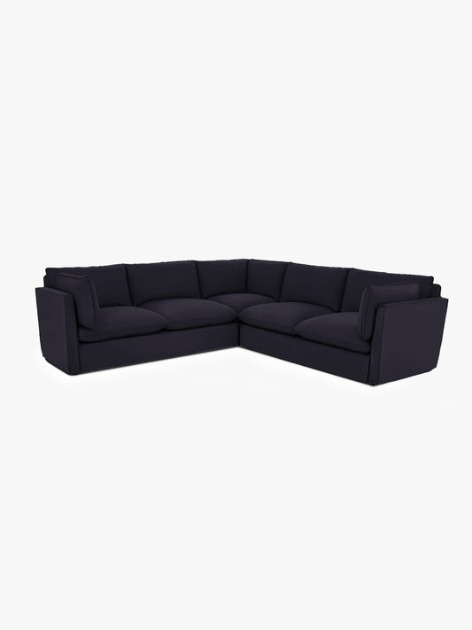 Cocobella 3 x 3 seater sofa in Beatrice Midnight