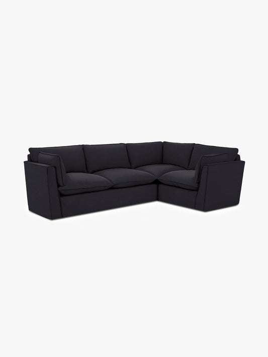 Cocobella LH 3 x 2 seater sofa in Beatrice Midnight