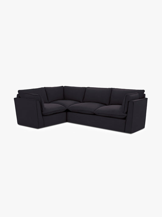 Cocobella RH 2 x 3 seater sofa in Beatrice Midnight