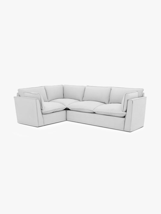 Cocobella RH 2 x 3 seater sofa in Beatrice Camelia