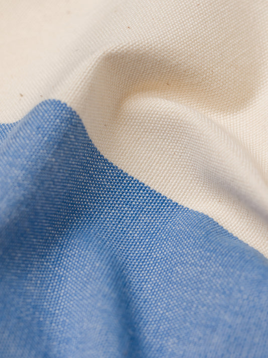 Cocobella LH 3 x 2 seater sofa in Cornish Blue Stripe