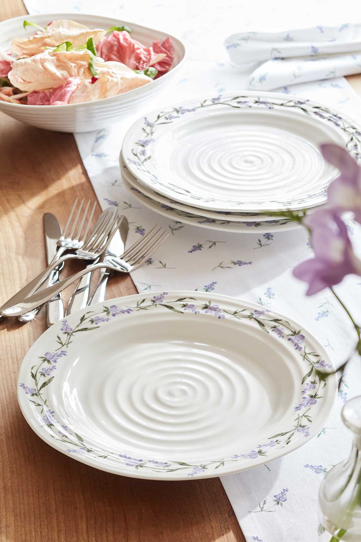 Lavandula Dinner Plates Set of Four sophieconran