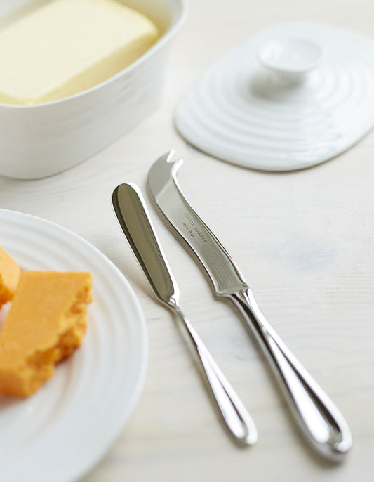 Rivelin Cheese and Butter Knife Set