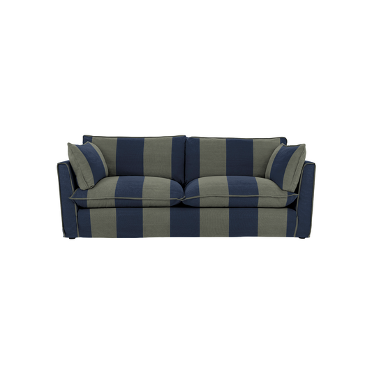Cocobella 3 Seater Sofa in Woodland Stripe