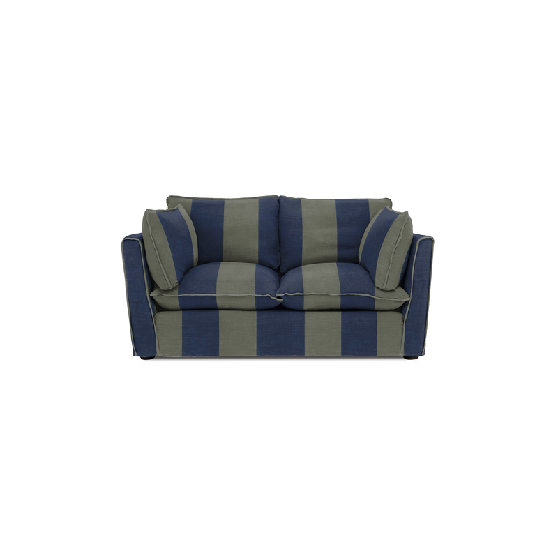 Cocobella 2 Seater Sofa in Woodland Stripe