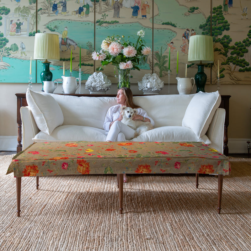 Coco Small Coffee Table in Wildwood Twig - Available for quick ship