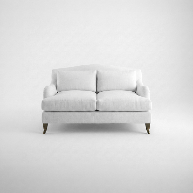 Felix 2 seater sofa in Cotton Linen Snowdrop