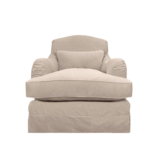 Felix Armchair in in Beatrice Barley