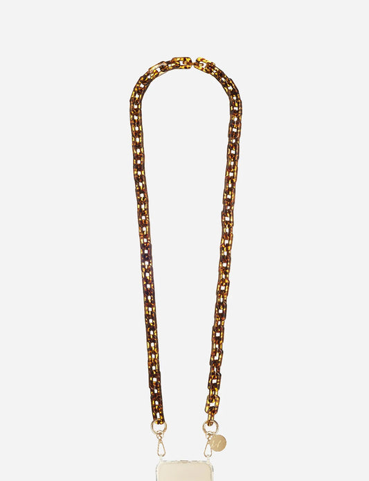 Emmy Phone Chain - Brown