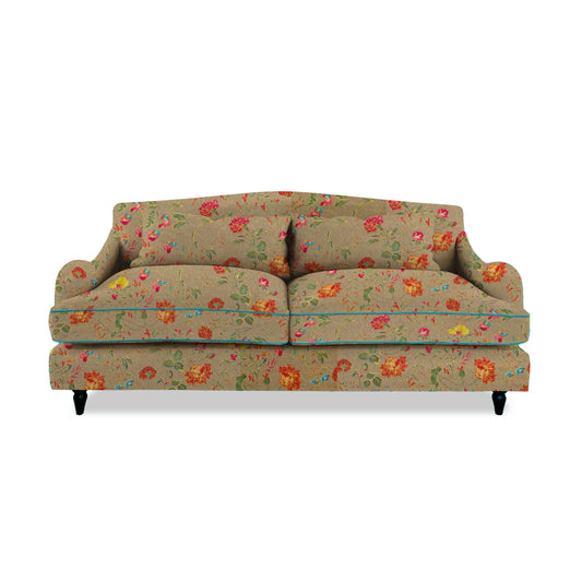 Isobel 3 seater sofa in Natural Linen Wildwood Twig