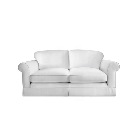 Salthrop Medium Sofa with Big Back Cushion in Beatrice Camelia