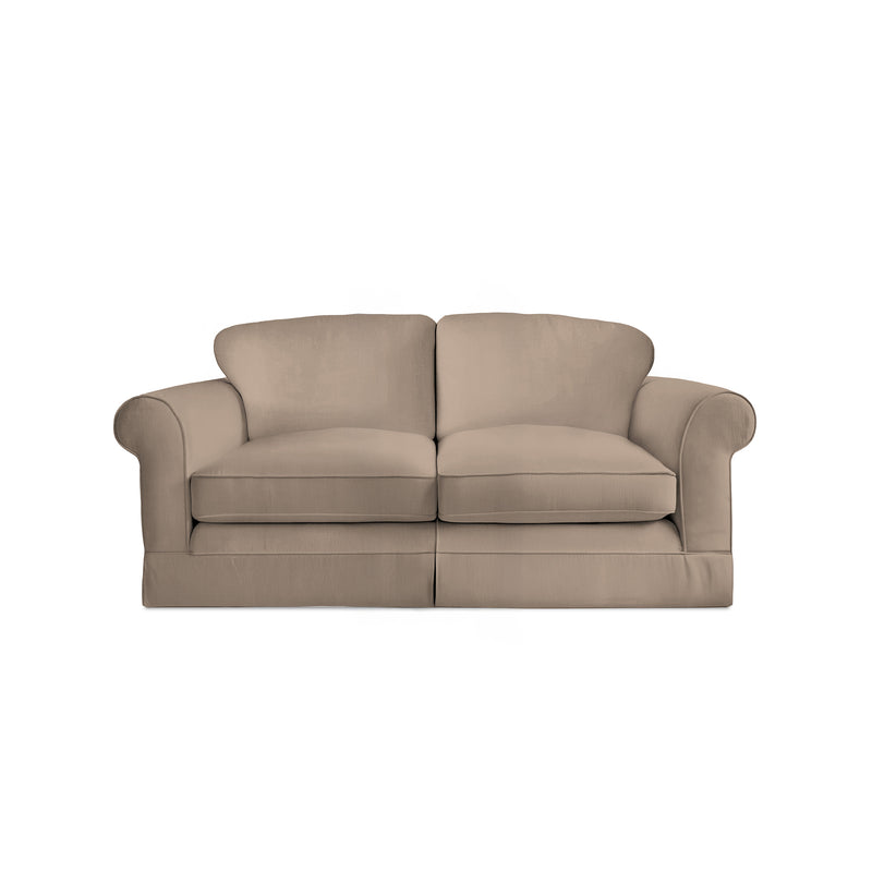 Salthrop Medium Sofa with Big Back Cushion in Boho Parchment