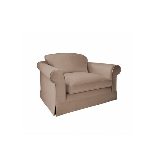 Salthrop Loveseat with Big Back Cushion in Beatrice Barley