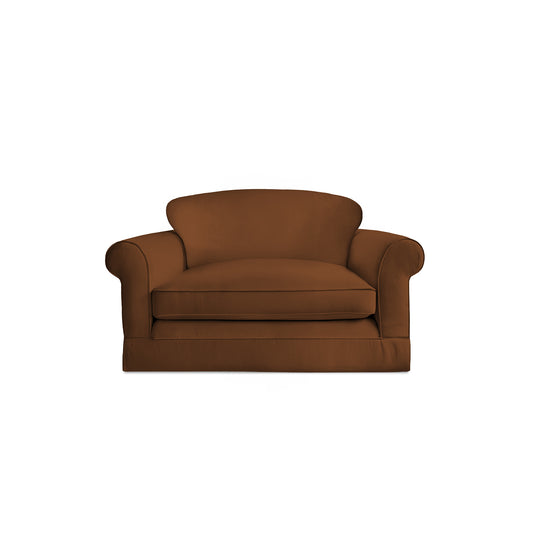 Salthrop Loveseat with Big Back Cushion in Beatrice Nutmeg