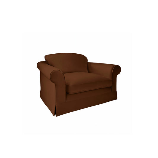 Salthrop Loveseat with Big Back Cushion in Beatrice Nutmeg