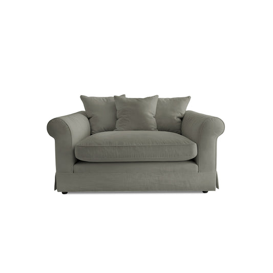 Salthrop Loveseat with Scatter Cushion in Boho Cloud