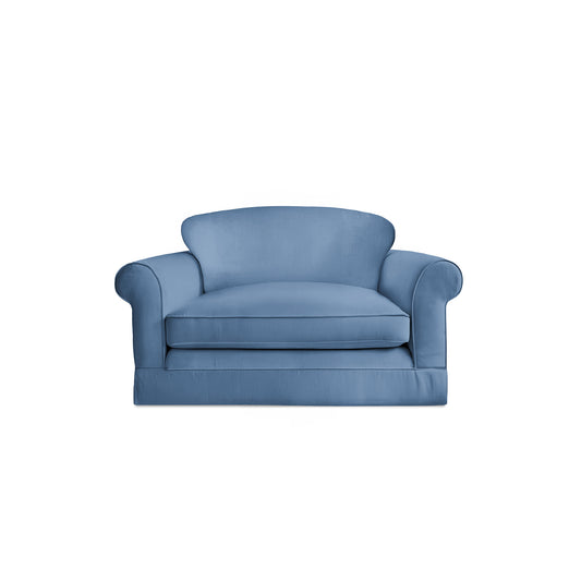 Salthrop Loveseat with Big Back Cushion in Boho Denim