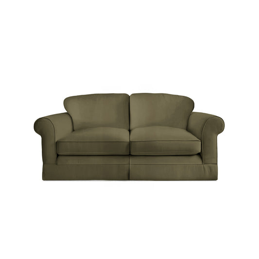 Salthrop Medium Sofa with Big Back Cushion in Beatrice Olive
