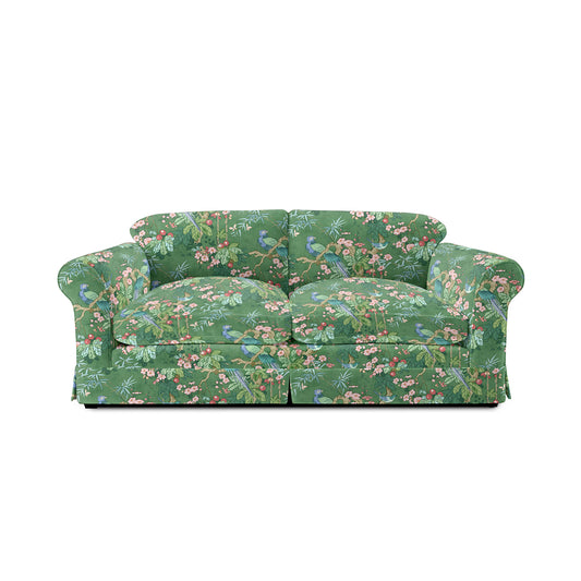 Barton Large Sofa with Big Back Cushions in Belleville Juniper - Made To Order