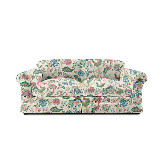Barton Large Sofa with Big Back Cushions in Kitty Spring Green - Made to Order (Available for quick ship)