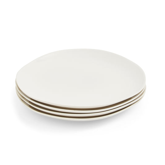 Cream Arbor Dinner Plate - Set of Four