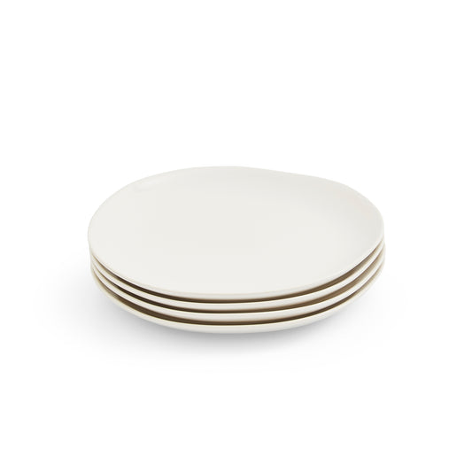 Cream Arbor Salad Plate - Set of Four
