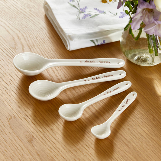 White Porcelain Measuring Spoons