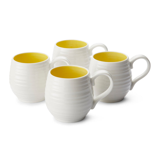 Sunshine Honey Pot Mug - Set of Four