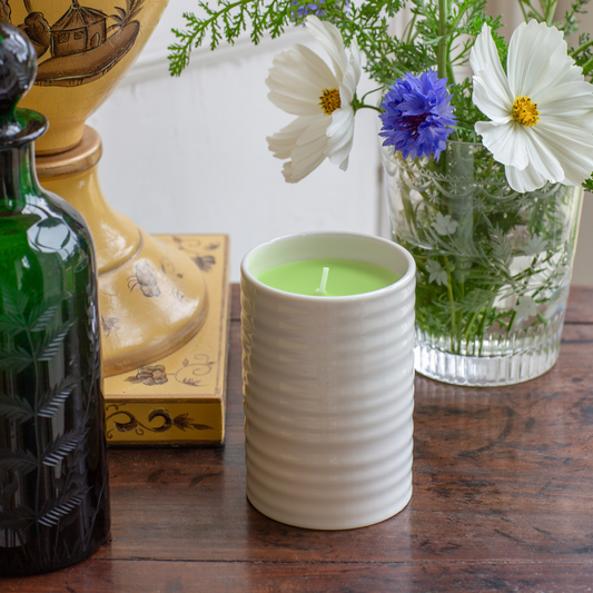 Geranium & Ylang Ylang Ceramic Candle