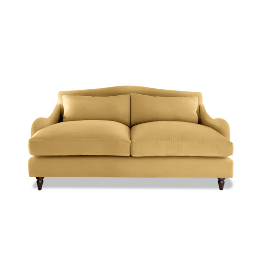 Isobel 2.5 Seater Sofa in Maize Linen - Made to Order