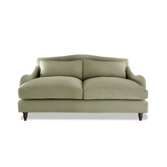 Isobel 2.5 Seater Sofa in Sage Linen - Made to Order