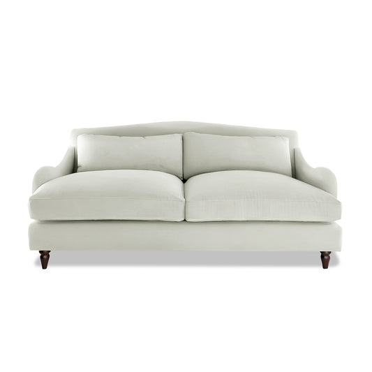 Isobel 3 Seater Sofa in Dove Linen - Made to Order