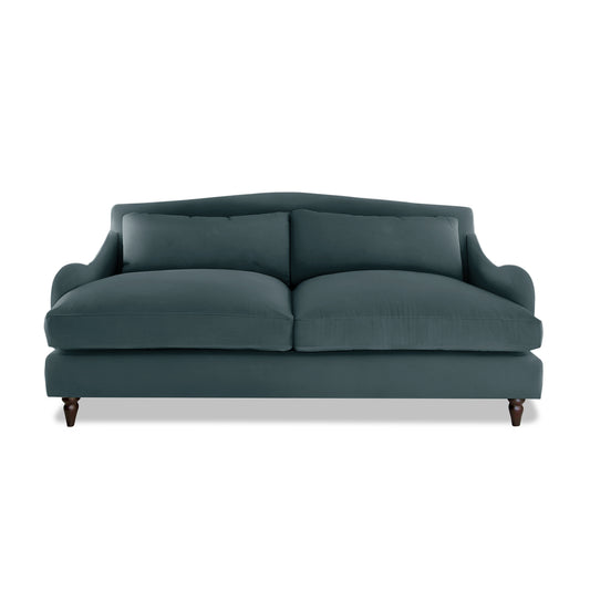 Isobel 3 Seater Sofa in Midnight Linen - Made to Order