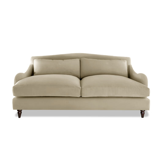 Isobel 3 Seater Sofa in Sisal Linen - Made to Order