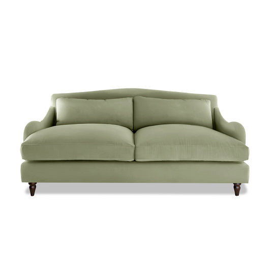 Isobel 3 Seater Sofa in Taupe Linen - Made to Order