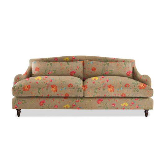 Isobel 4 seater sofa in Natural Linen Wildwood Twig