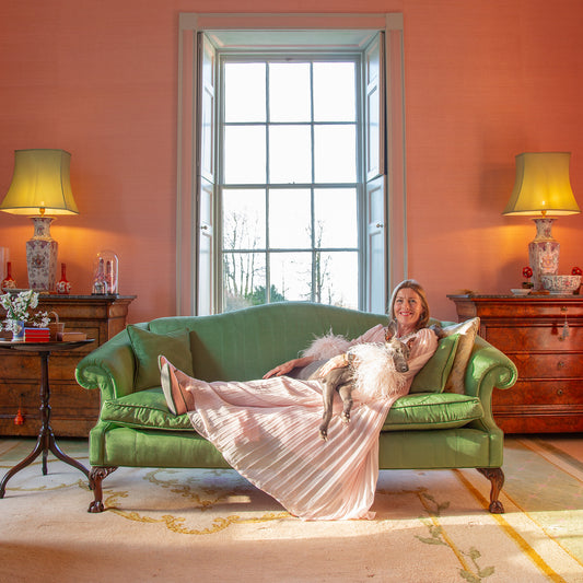 Henrietta Sofa in Customer's Own Material - Made to Order