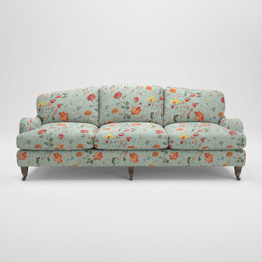Isobel 4 seater sofa in Wildwood Duck Egg