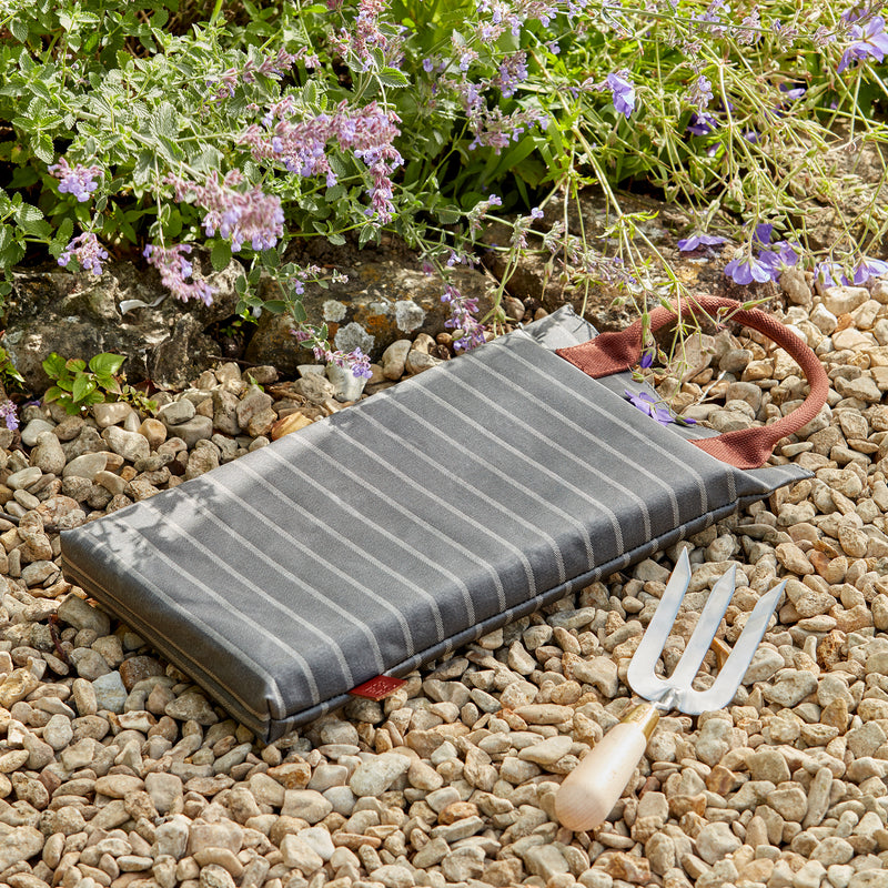 Grey Ticking Gardener's Kneeler