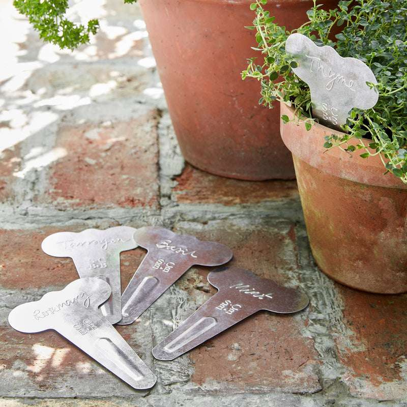 Metal Herb Labels