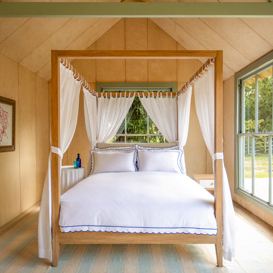 Arbor 4 Poster Wooden Bed (Solid Slats)