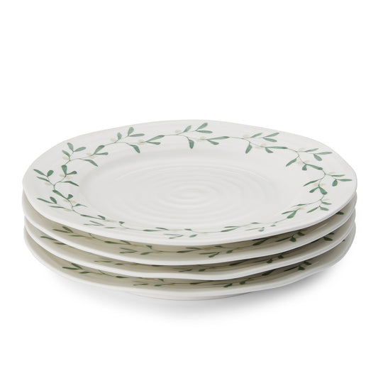Amor Porcelain Side Plates - Set of Four