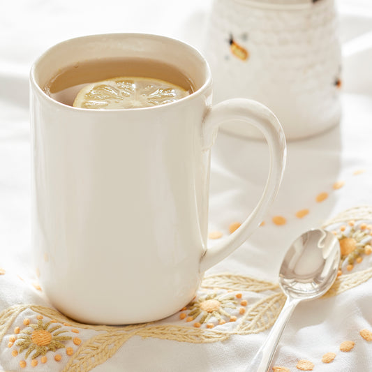 Cream Arbor Mug - Set of Four