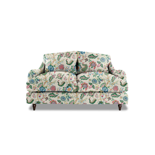 Isobel 2 seater sofa in Kitty Spring Green