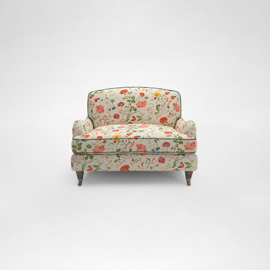 Isobel Loveseat with Big Back Cushion in Wildwood Ivory