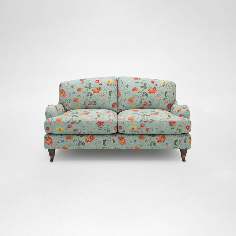 Isobel 2 seater sofa with Big Back Cushion in Wildwood Duck Egg