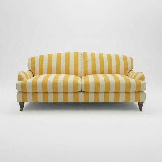 Isobel 3 seater sofa in Dandelion Stripes